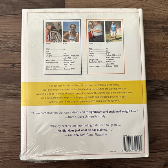 Atkins for Life The Complete Controlled Carb Program For Permanent Weight Loss - Picture 3 of 5